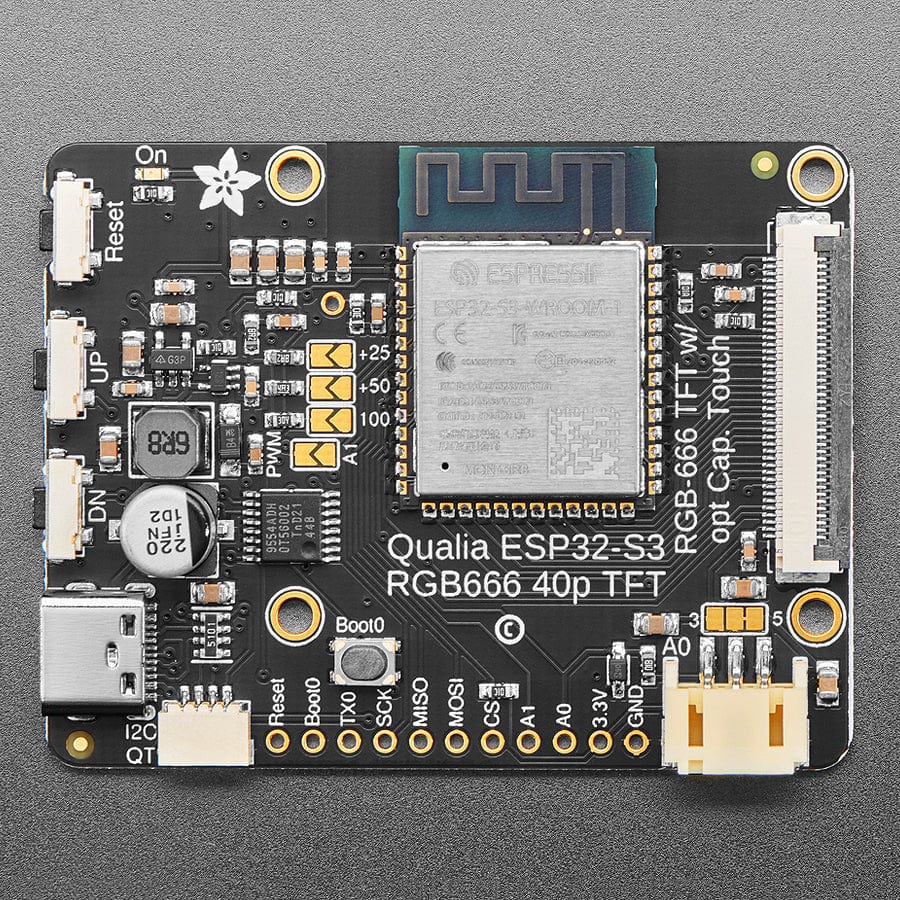 Adafruit Qualia ESP32-S3 for TTL RGB-666 Displays - The Pi Hut