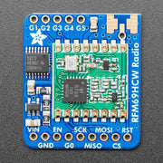 Adafruit RFM69HCW Transceiver Radio Breakout - 433 MHz (RadioFruit) by Adafruit - The Pi Hut