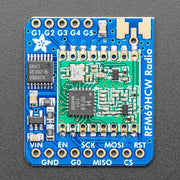 Adafruit RFM69HCW Transceiver Radio Breakout - 868 or 915 MHz (RadioFruit) by Adafruit - The Pi Hut