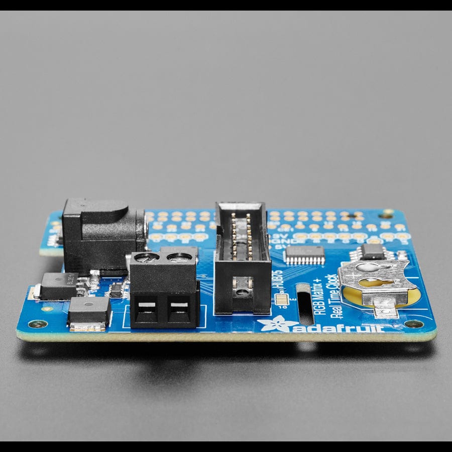Adafruit RGB Matrix HAT + RTC for Raspberry Pi - Mini Kit by Adafruit - The Pi Hut