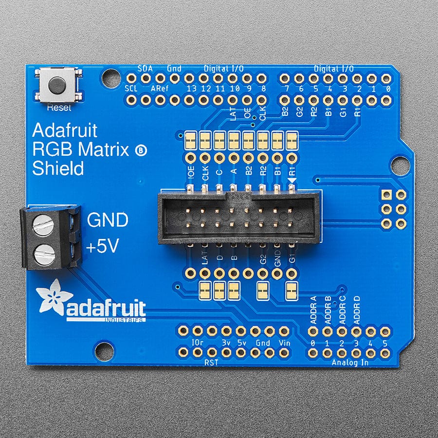 Adafruit RGB Matrix Shield for Arduino - The Pi Hut