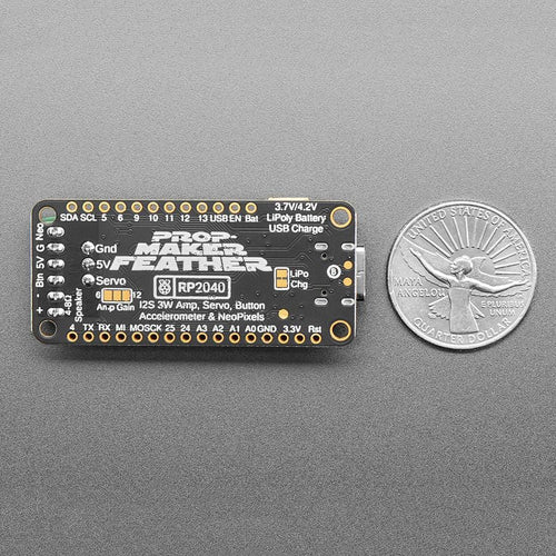 Adafruit Rp2040 Prop Maker Feather With I2s Audio Amplifier The Pi Hut 3440