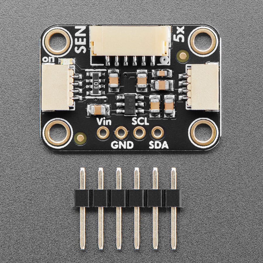 Adafruit SEN54 or SEN55 Adapter Breakout - STEMMA QT / Qwiic