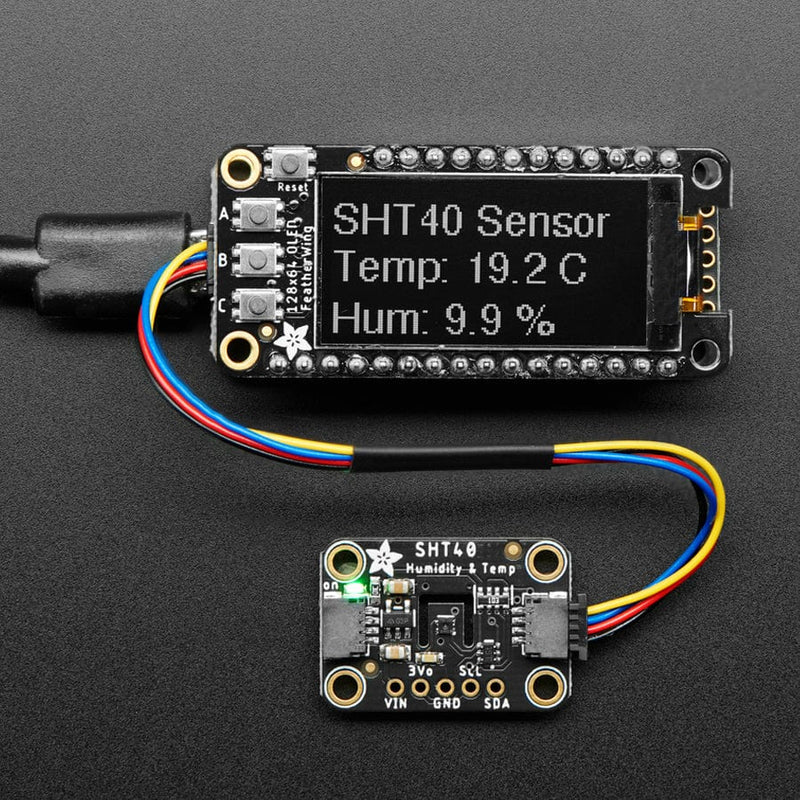 Adafruit Sensirion SHT40 Temperature & Humidity Sensor - STEMMA QT ...
