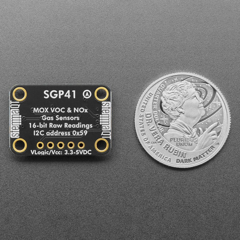 Adafruit SGP41 Multi-Pixel Gas Sensor Breakout - VOC & NOx - The Pi Hut
