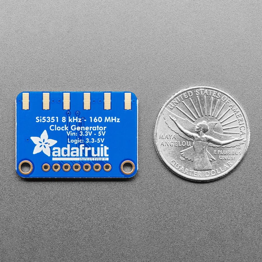 Adafruit Si5351A Clock Generator Breakout Board - 8KHz to 160MHz