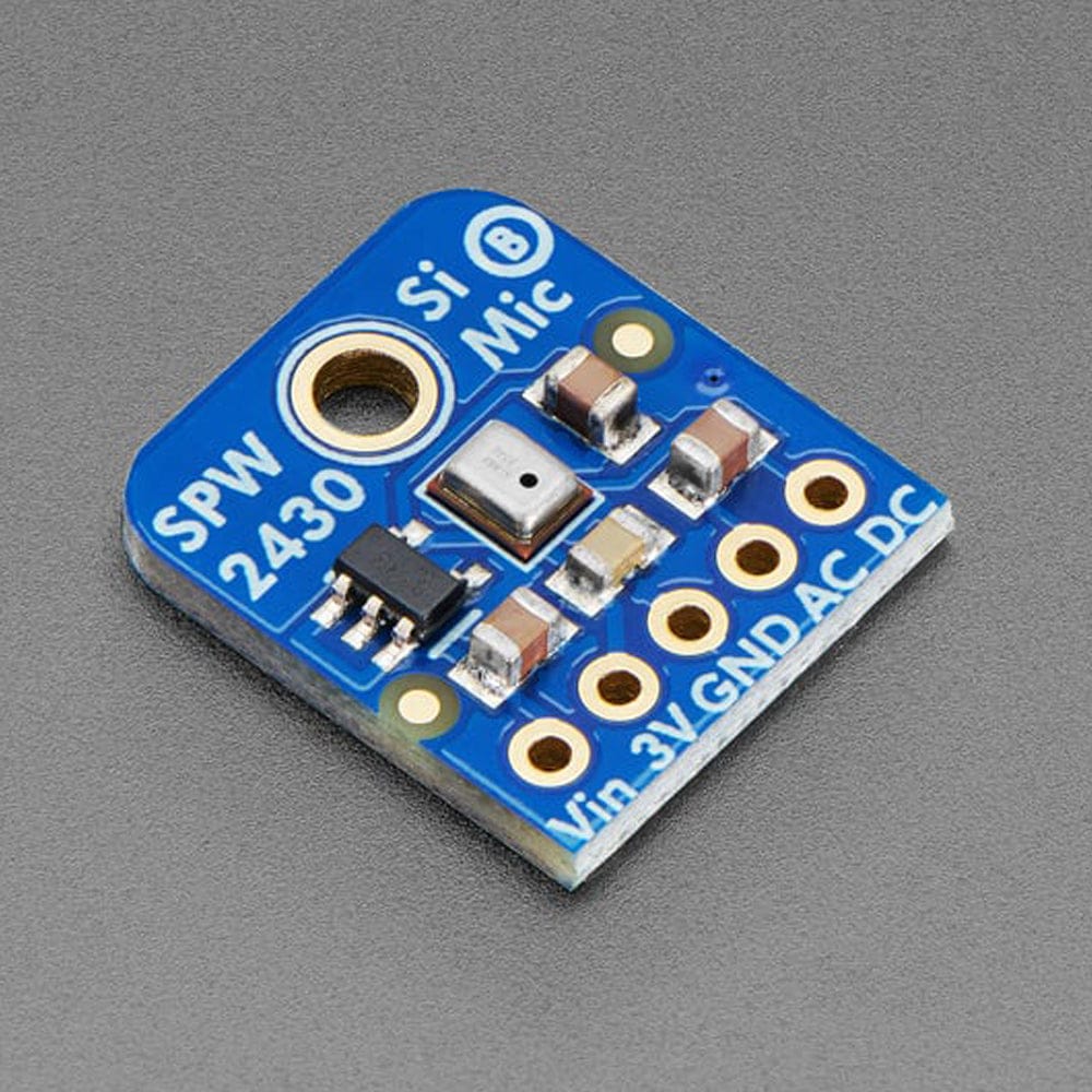 Adafruit Silicon MEMS Microphone Breakout - SPW2430 by Adafruit - The Pi Hut