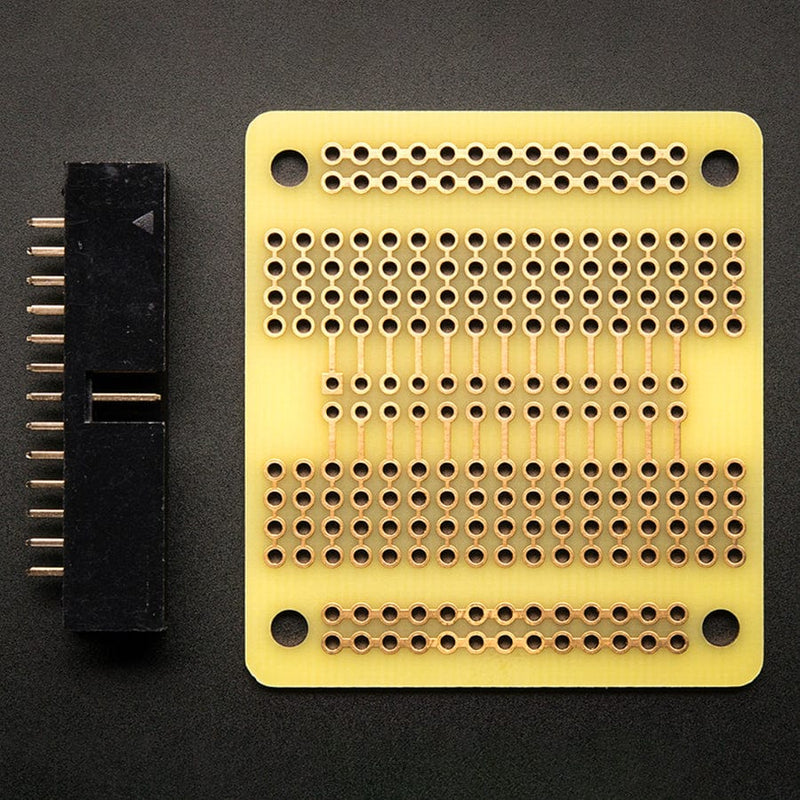 Adafruit Small-Size Perma-Proto Raspberry Pi Breadboard PCB Kit