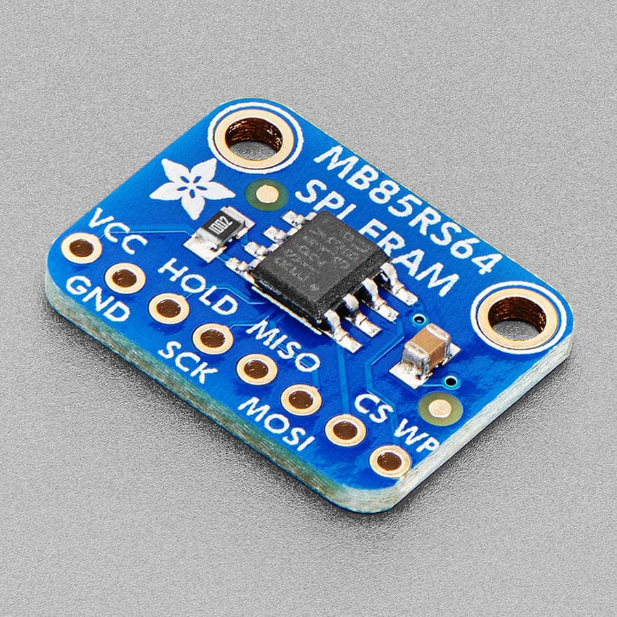 Adafruit SPI Non-Volatile FRAM Breakout - 64Kbit / 8KByte - The Pi Hut