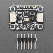 Adafruit STCC4 and SHT41 - CO2, Temperature & Humidity Sensor by Adafruit - The Pi Hut