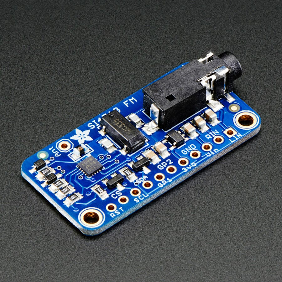 Adafruit Stereo FM Transmitter with RDS/RBDS Breakout - Si4713