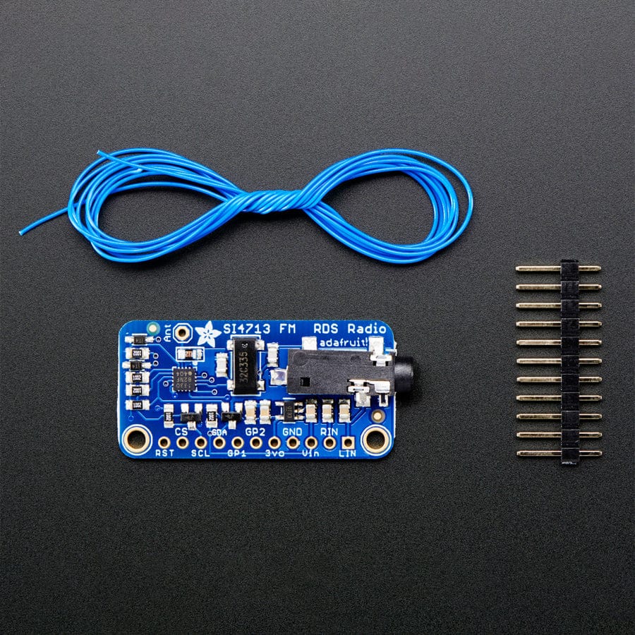 Adafruit Stereo FM Transmitter with RDS/RBDS Breakout - Si4713