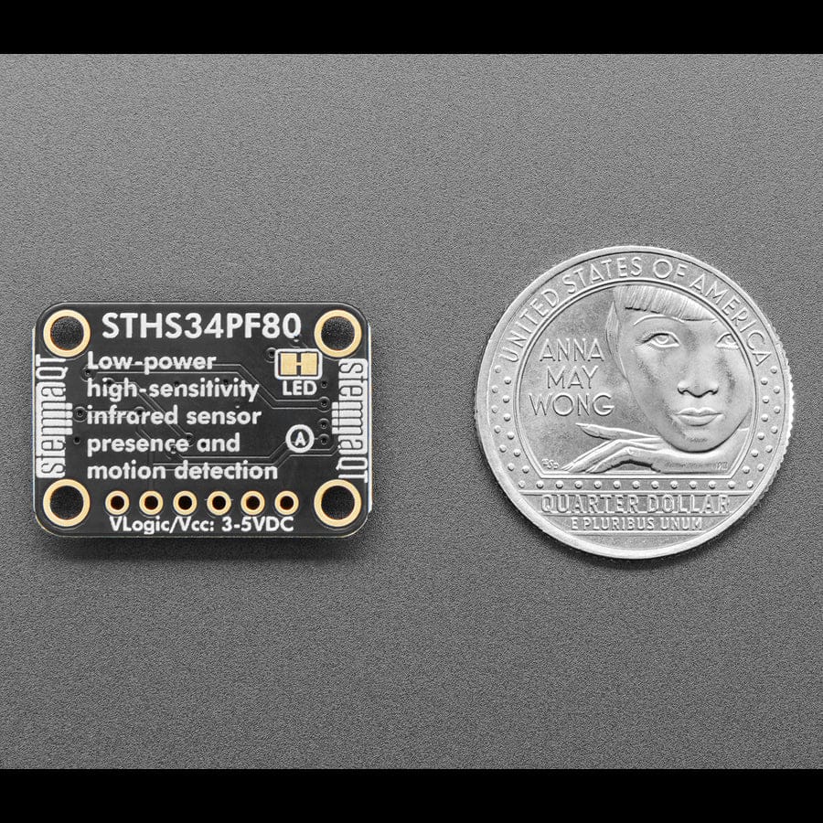 Adafruit STHS34PF80 IR Presence / Motion Sensor - STEMMA QT / Qwiic by The Pi Hut - The Pi Hut