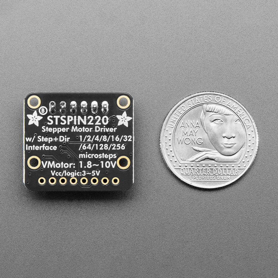 Adafruit STSPIN220 Stepper Motor Driver Breakout Board by Adafruit - The Pi Hut
