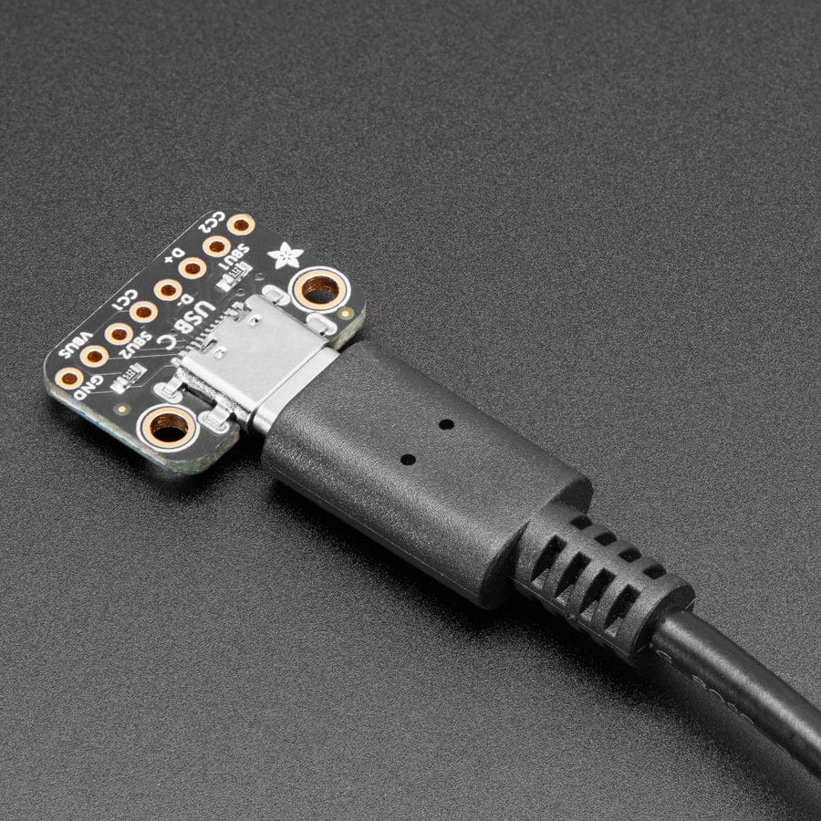 Adafruit Sunken USB Type C Breakout Board - Downstream Connection