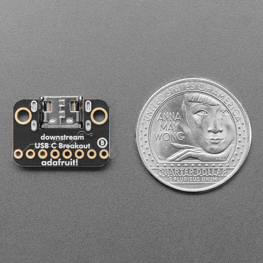 Adafruit Sunken USB Type C Breakout Board - Downstream Connection