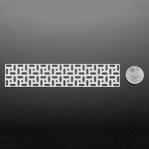 Adafruit Swirly Aluminum Mounting Grid for 0.1