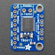 Adafruit TB6612 1.2A DC/Stepper Motor Driver Breakout Board by Adafruit - The Pi Hut