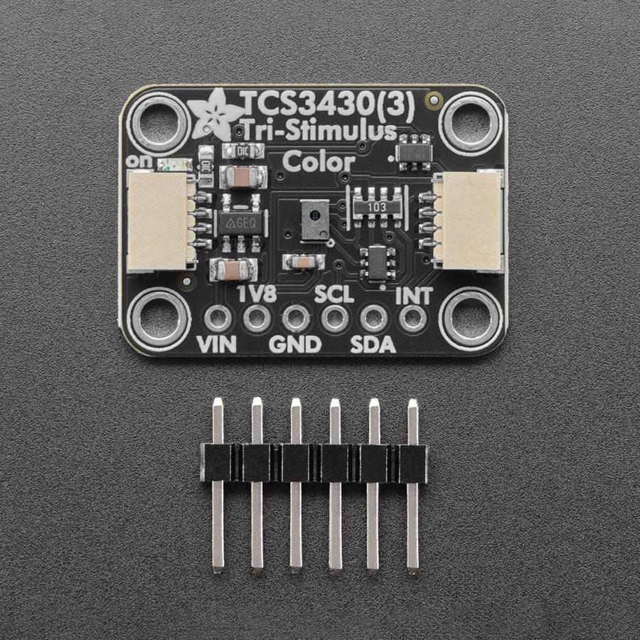 Adafruit TCS3430 / TCS34303 Ambient Tri-Stimulus Colour Sensor by Adafruit - The Pi Hut