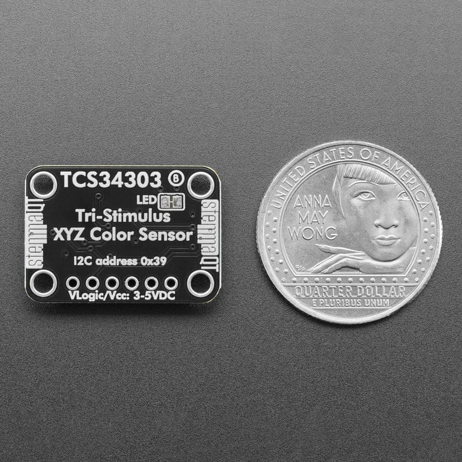 Adafruit TCS3430 / TCS34303 Ambient Tri-Stimulus Colour Sensor by Adafruit - The Pi Hut