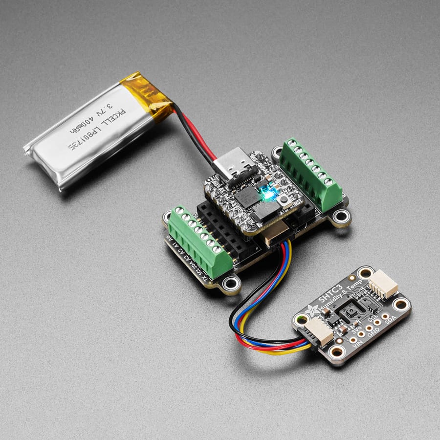 Adafruit Terminal Block BFF Add-On for QT Py and Xiao by Adafruit - The Pi Hut