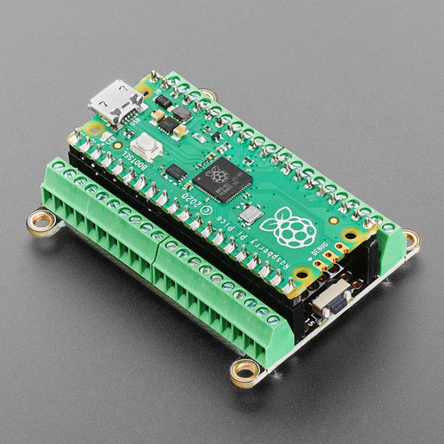 Adafruit Terminal PiCowbell for Pico with Pre-Soldered Sockets - Reset ...