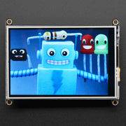 Adafruit TFT FeatherWing - 3.5" 480x320 Touchscreen for Feathers - V2 with TSC2007 - The Pi Hut