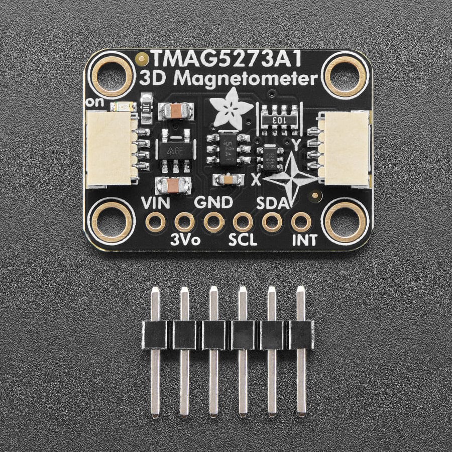 Adafruit TMAG5273 3D Hall Effect Magnetometer Breakout by Adafruit - The Pi Hut