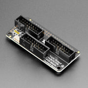 Adafruit Triple LED Matrix Bonnet for Raspberry Pi - For HUB75 by Adafruit - The Pi Hut