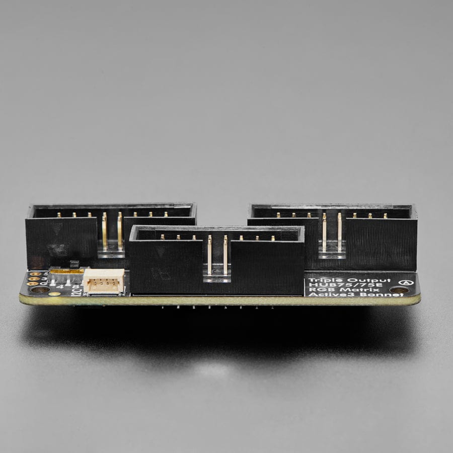 Adafruit Triple LED Matrix Bonnet for Raspberry Pi - For HUB75 by Adafruit - The Pi Hut