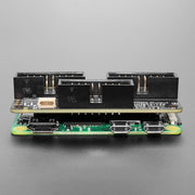Adafruit Triple LED Matrix Bonnet for Raspberry Pi - For HUB75 by Adafruit - The Pi Hut