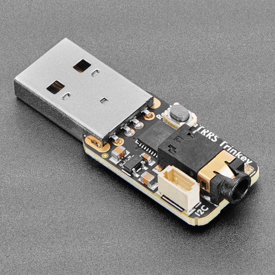 Adafruit TRRS Trinkey - USB Key for Assistive Technology - The Pi Hut