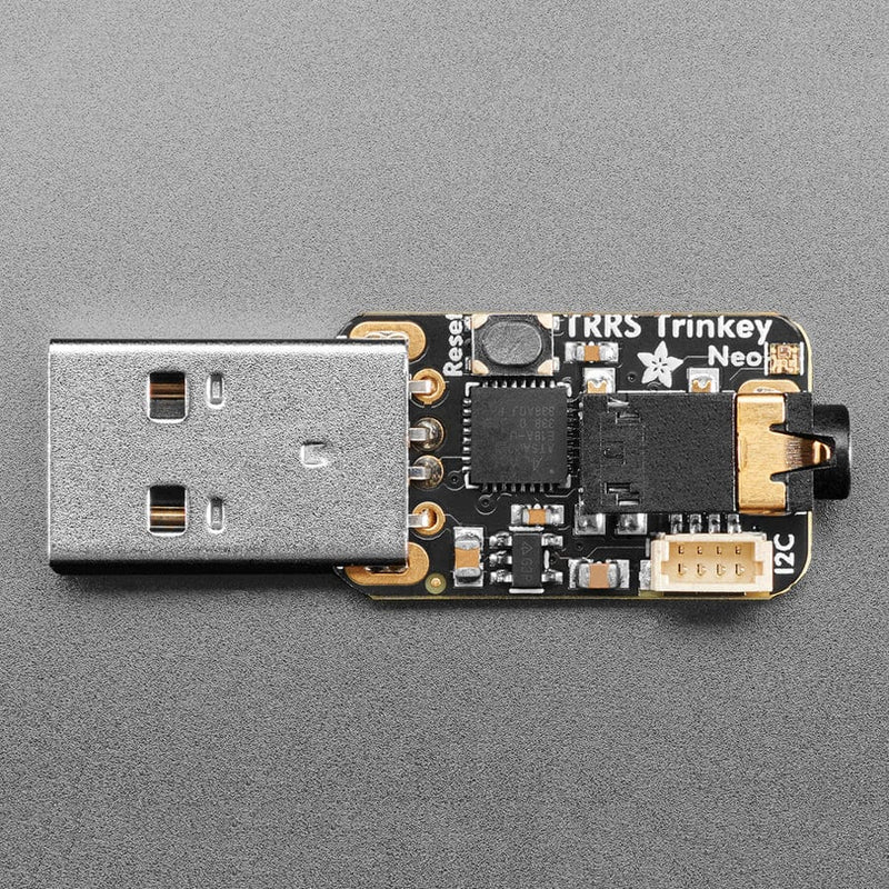 Adafruit TRRS Trinkey - USB Key for Assistive Technology