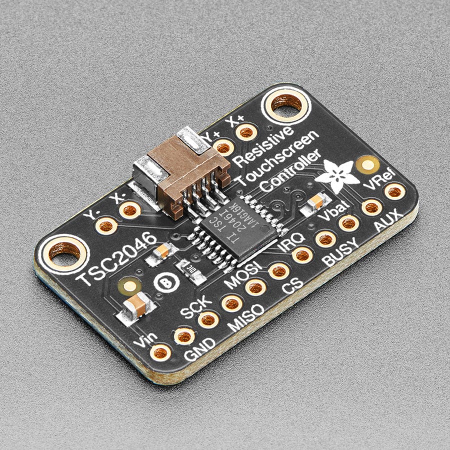 Adafruit TSC2046 SPI Resistive Touch Screen Controller - The Pi Hut