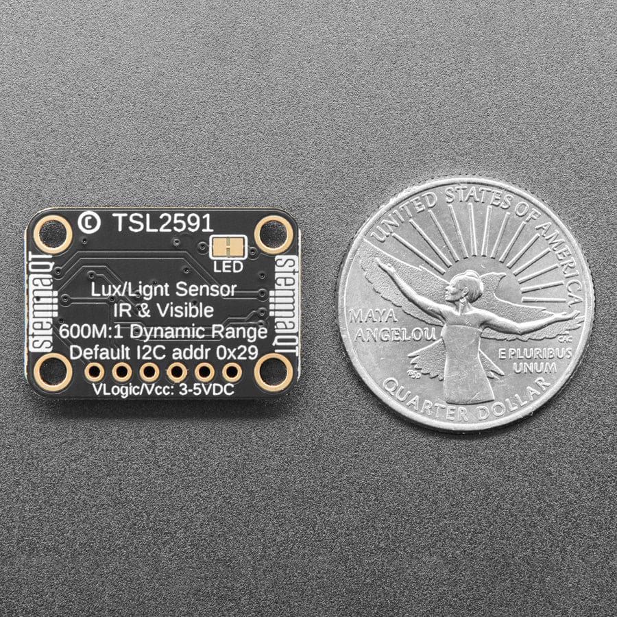 Adafruit TSL2591 High Dynamic Range Digital Light Sensor (STEMMA QT)