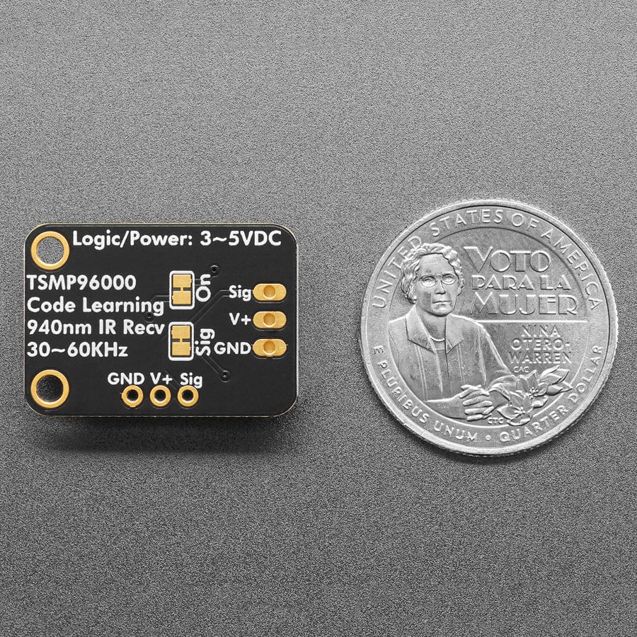 Adafruit TSMP96000 "Code Learning" Infrared IR Receiver Breakout - STEMMA JST PH 2mm