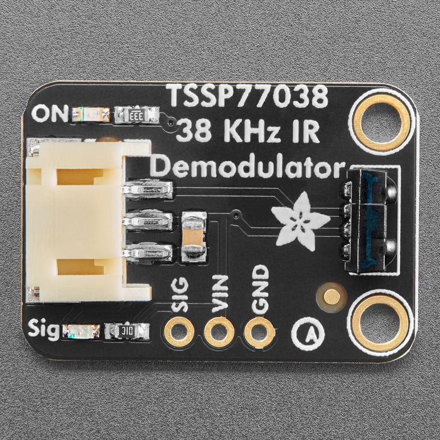 Adafruit TSSP77038 38KHz Infrared IR Demodulator Breakout - STEMMA JST PH 2mm - The Pi Hut