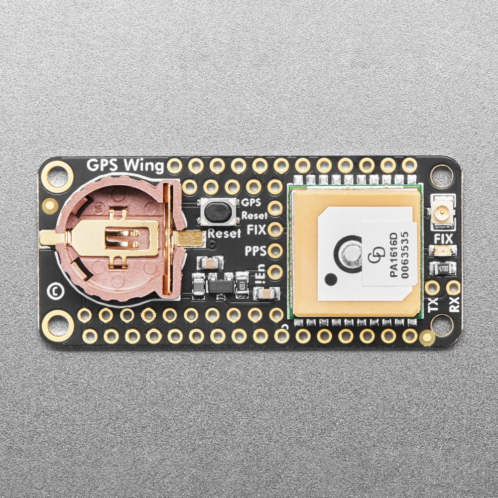 Adafruit Ultimate GPS FeatherWing by Adafruit - The Pi Hut