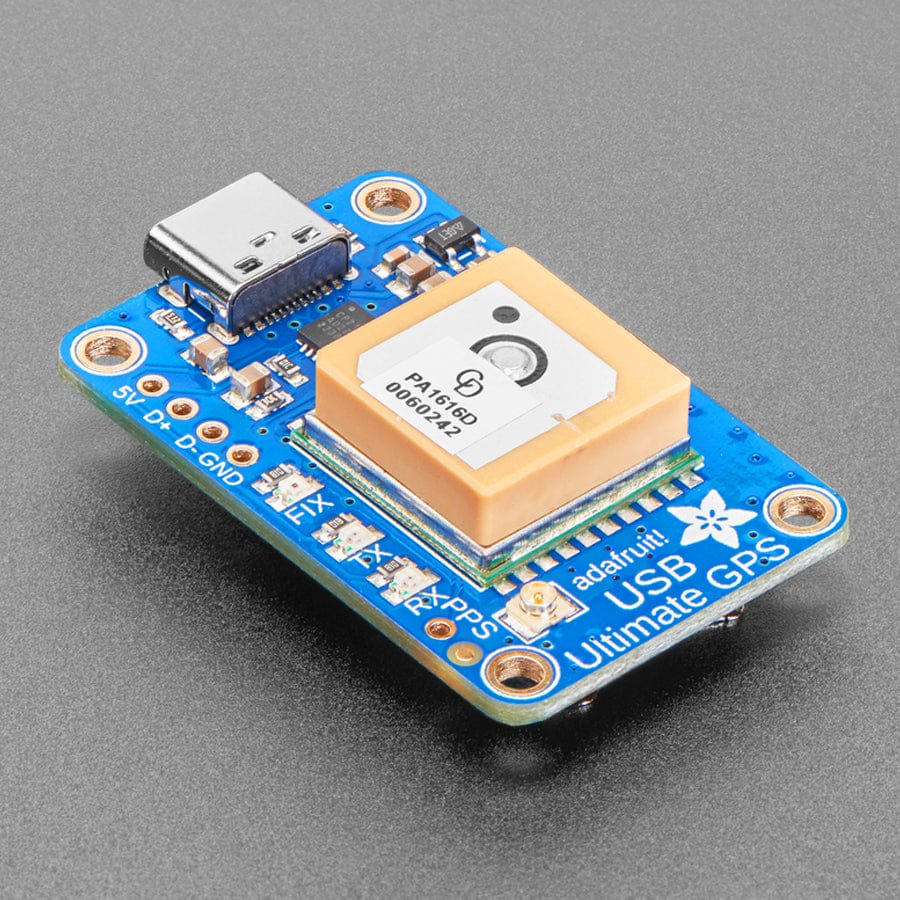 Adafruit Ultimate GPS GNSS with USB - 99 channel w/10 Hz updates - The Pi Hut