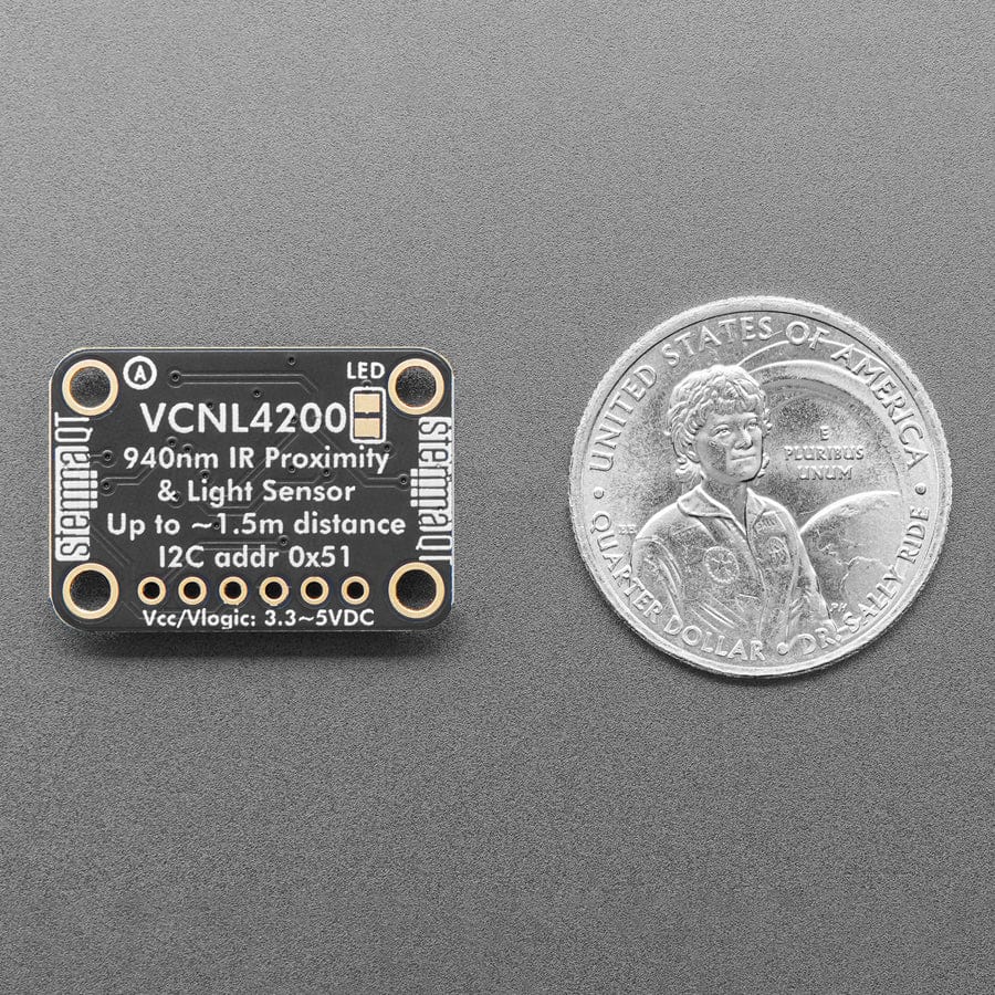 Adafruit VCNL4200 Long Distance IR Proximity and Light Sensor - STEMMA QT / Qwiic