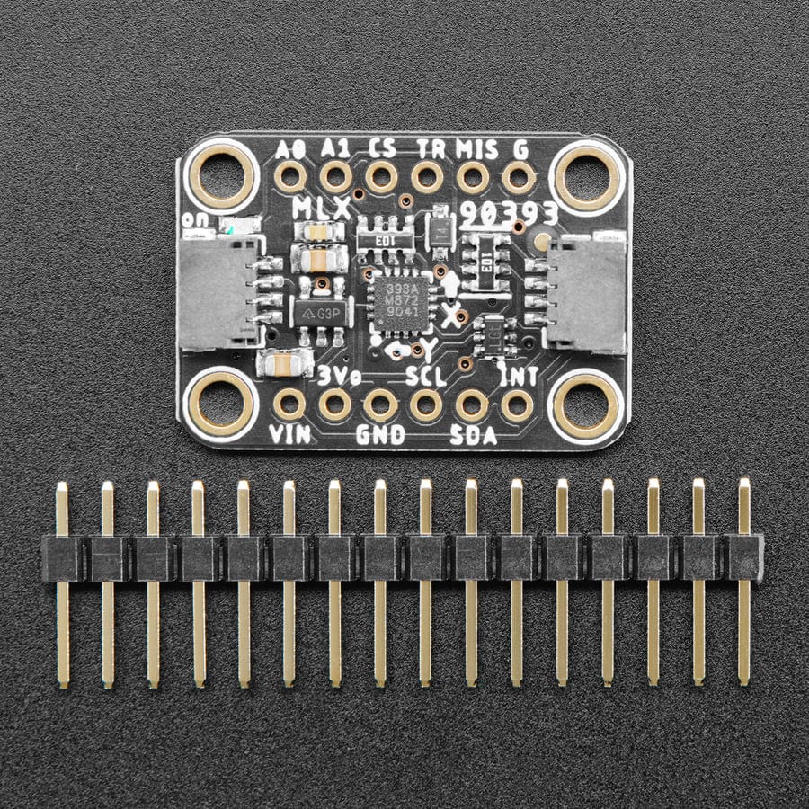 Adafruit Wide-Range Triple-axis Magnetometer - MLX90393 (STEMMA QT) - The Pi Hut