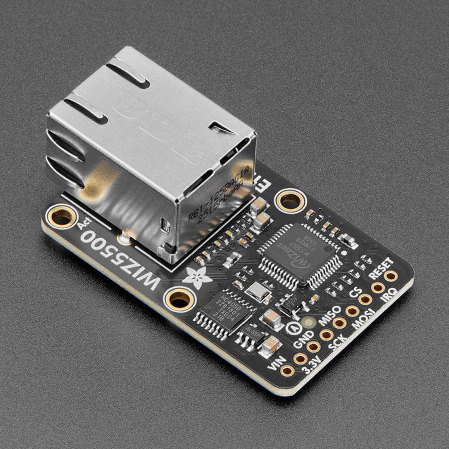 Adafruit Wiz5500 Ethernet Co-Processor Breakout Board by Adafruit - The Pi Hut
