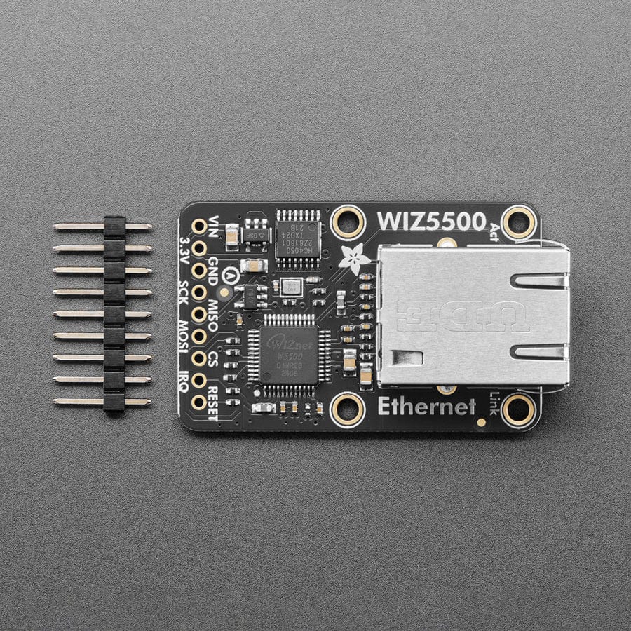 Adafruit Wiz5500 Ethernet Co-Processor Breakout Board by Adafruit - The Pi Hut