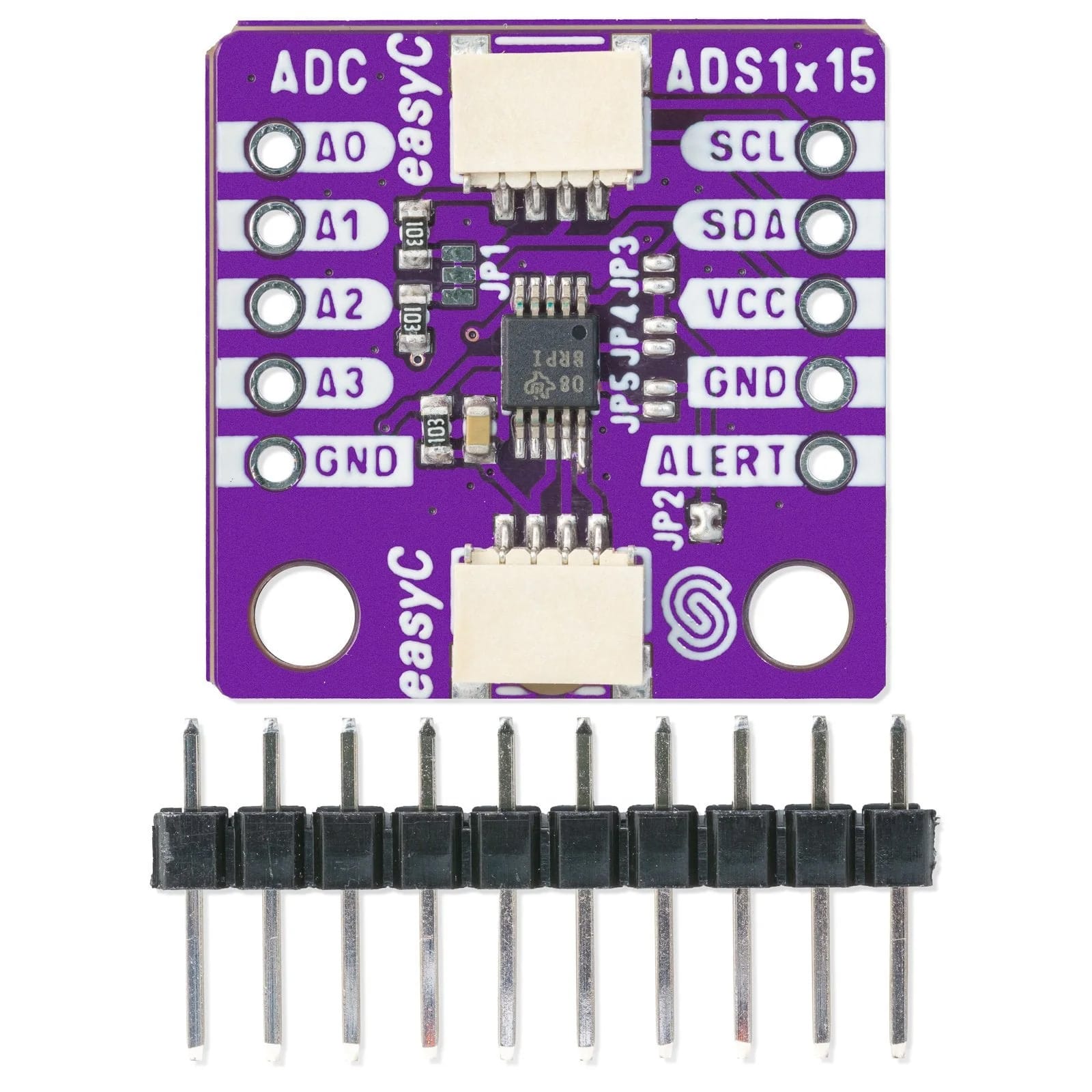ADC 12-bit ADS1015 4-channel with PGA Breakout by Soldered Electronics - The Pi Hut