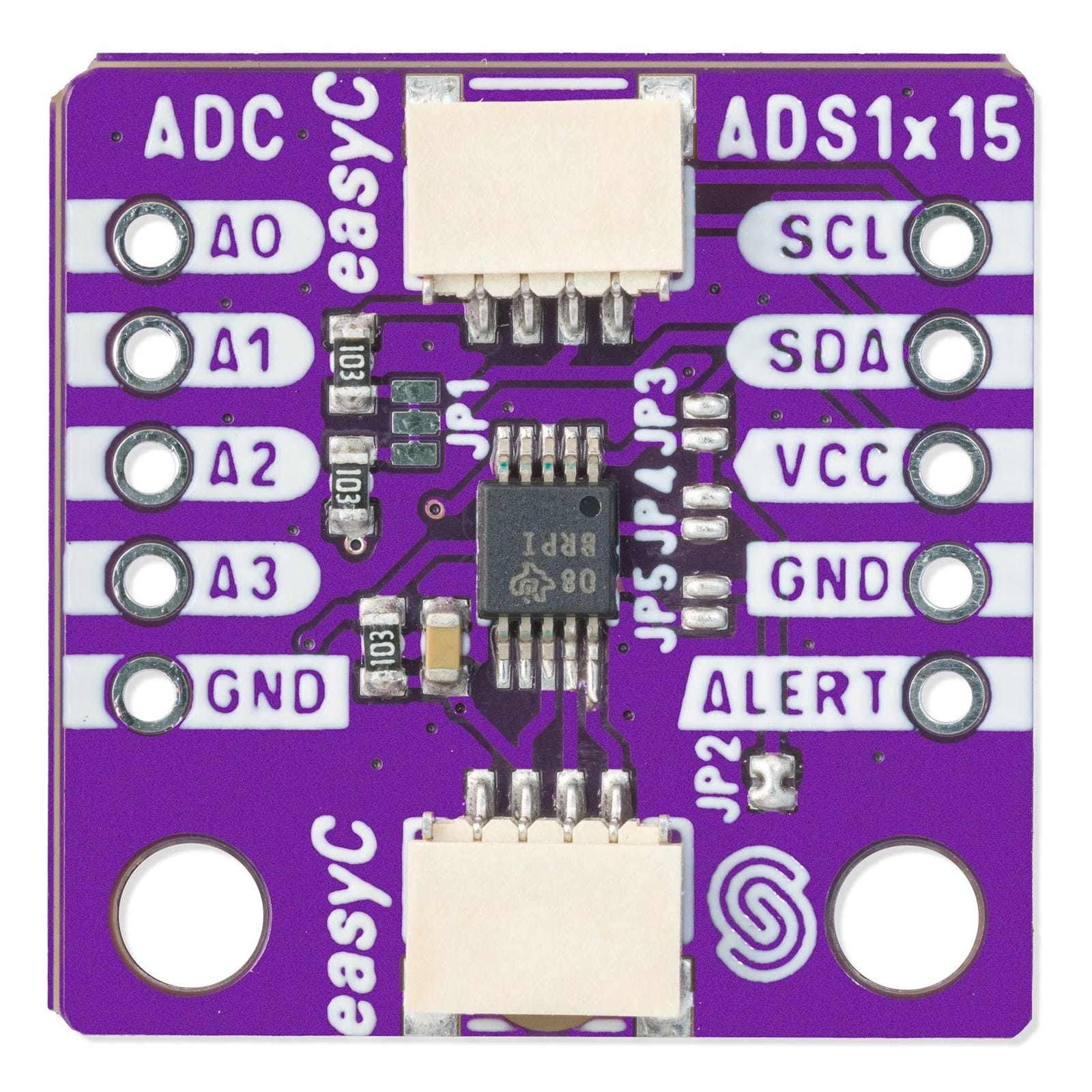 ADC 12-bit ADS1015 4-channel with PGA Breakout by Soldered Electronics - The Pi Hut