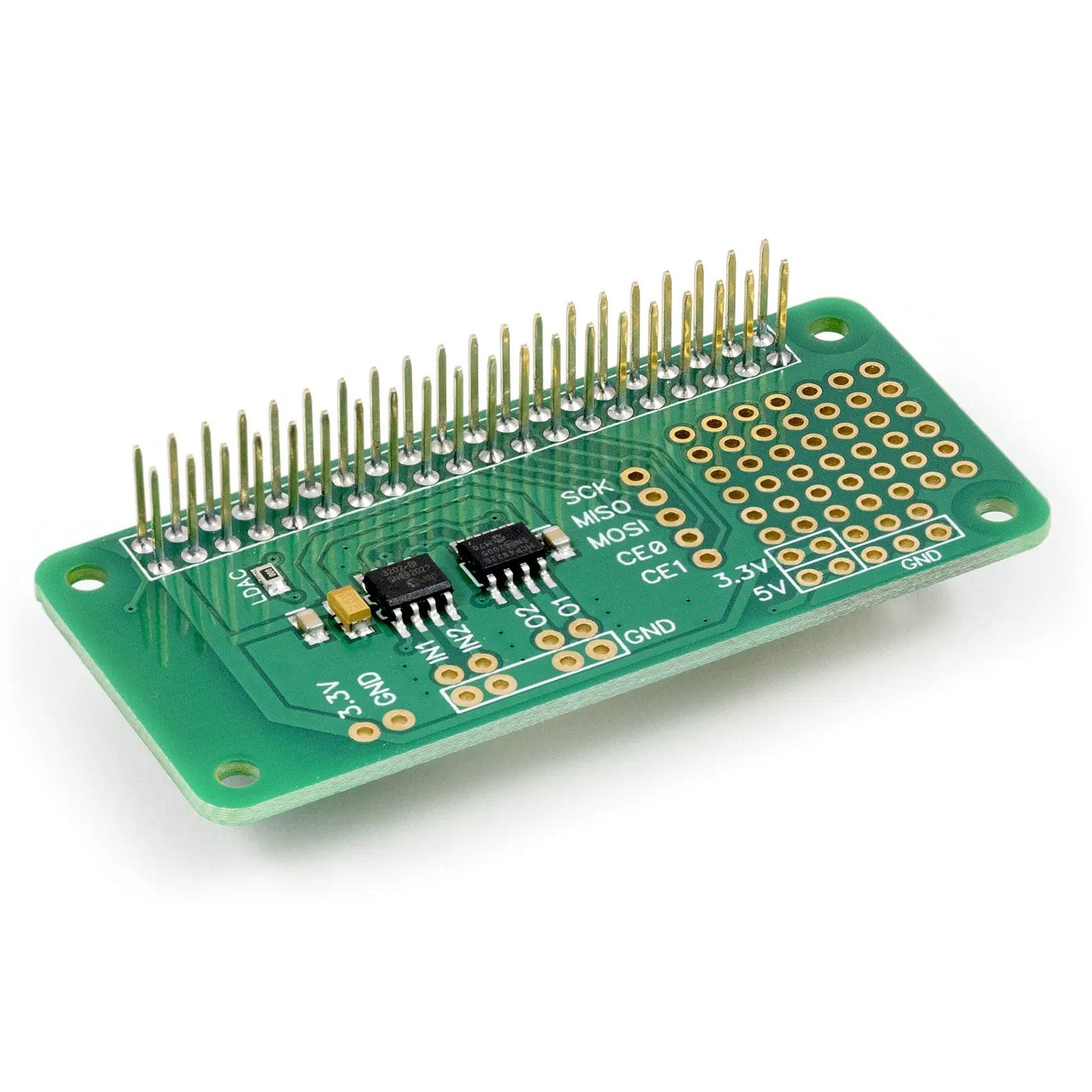 ADC-DAC Pi Zero by ABelectronics - The Pi Hut