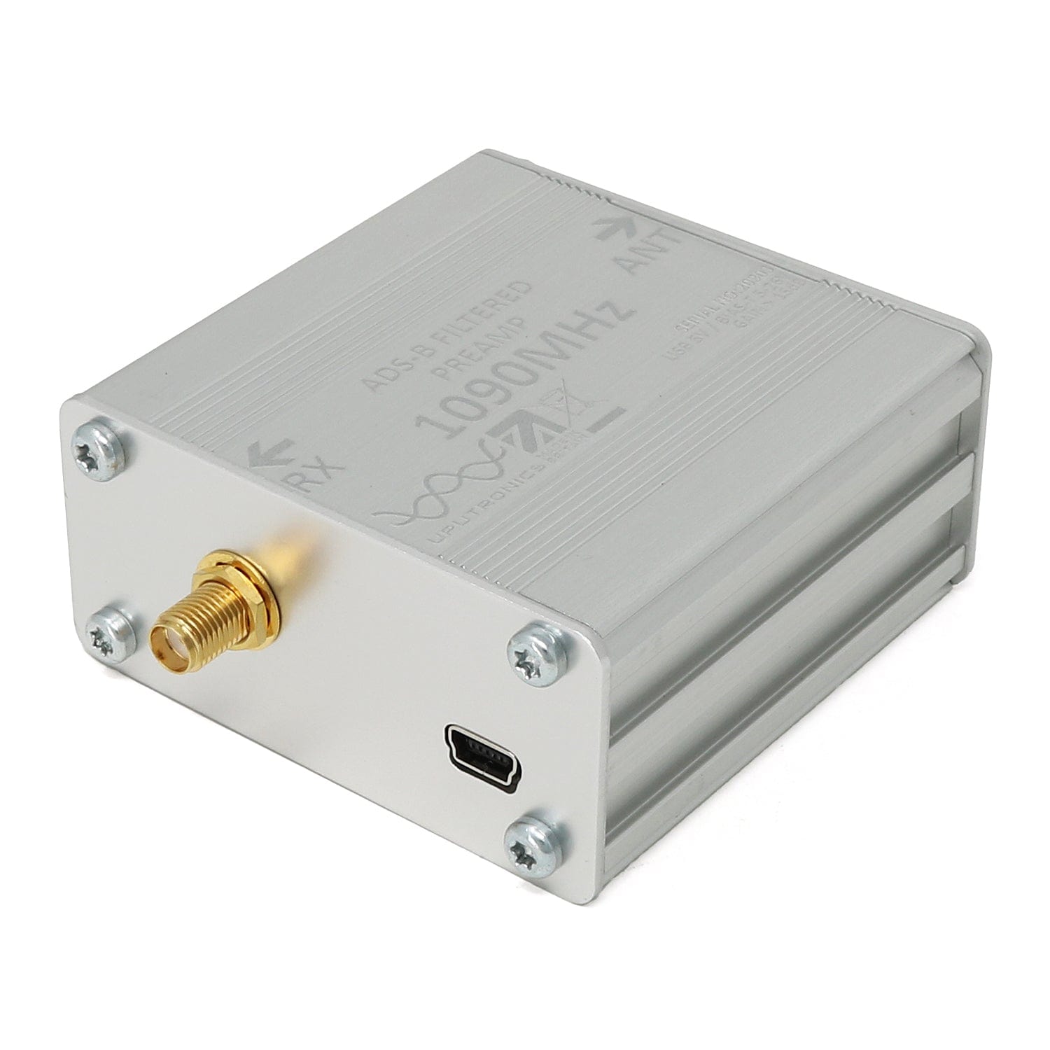 ADS-B 1090MHz Filtered Preamplifier (Mini-B version) - The Pi Hut