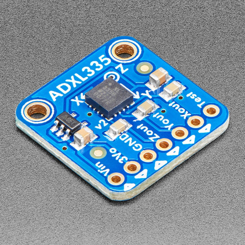 ADXL335 - 5V ready triple-axis accelerometer (+-3g analogue out) - The ...