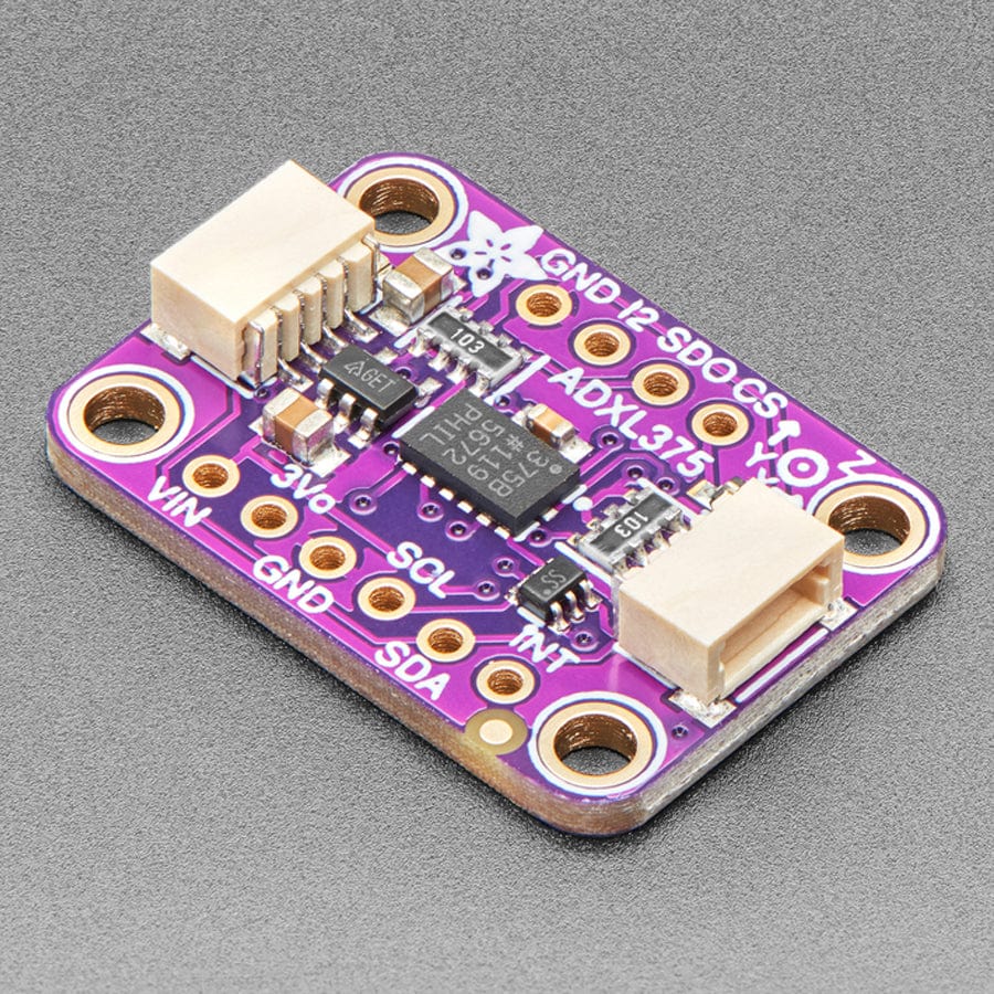 ADXL375 - High G Accelerometer (+-200g) with I2C and SPI (STEMMA QT / Qwiic) - The Pi Hut