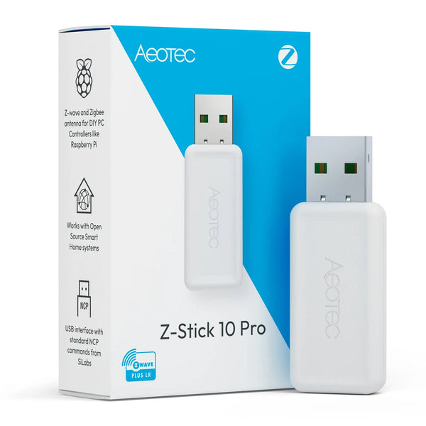 Aeotec Z-Stick 10 Pro (Zigbee + Z-Wave) - The Pi Hut